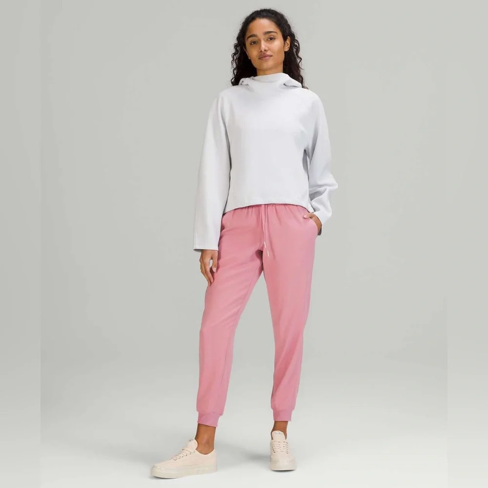 Lululemon On the Fly Jogger 28" *Woven - Pink Taupe (light muted pink) - Picture 2 of 13